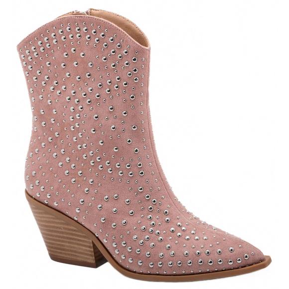 NEW CORKYS FOOTWEAR women's lowlights bootie in blush - Picture 1 of 3